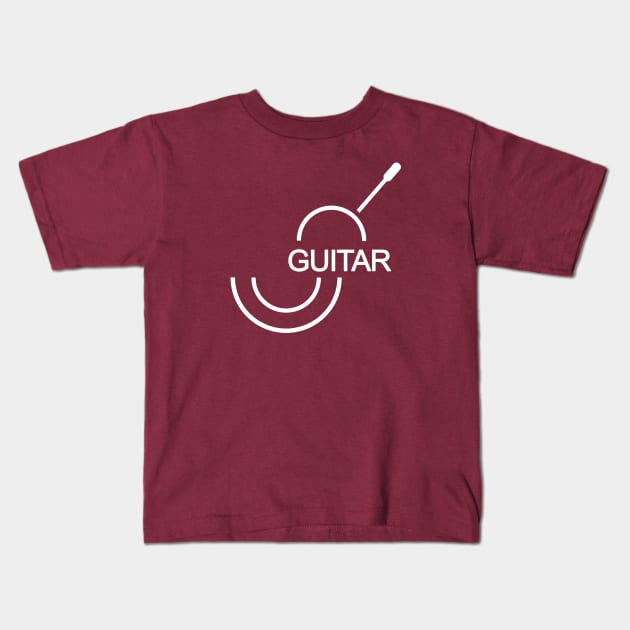 Guitar String of emotion Kids T-Shirt by Fashioned by You, Created by Me A.zed